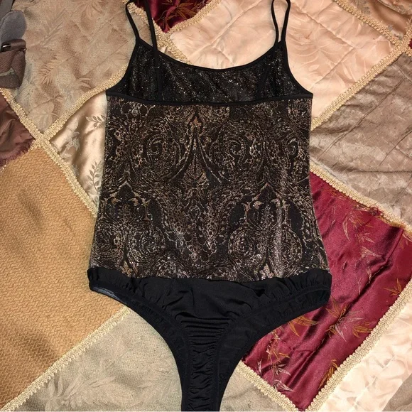 Marciano Marta Semi-Sheer Bodysuit | size XS - Picture 7 of 11